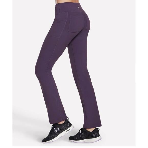 Womens Skechers GOWALK wide legged pants| size Small/ purple - Picture 11 of 11